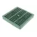 9" Tempo Square Flat Grate Green