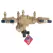 Febco 860U-QT-FS Reduced Pressure Zone Assembly Backflow Preventer Union Ball Valves Quarter Turn Shutoff w/ Flood Sensor Small Diameter Contains Lead Bronze 3/4" | F2812