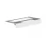 LF Wall Light, Integrated LED 3900 K A380 Aluminum, FLat White | LFZDCFW