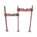 MIFAB Dual Water Cooler Carrier 2 Hanger Plates 3 Uprights | MC33