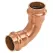 Nibco PC607 Copper Press Fitting 1" Press x Press 90 Degree Elbow LD | 9055750PC