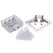 Legend 1/4 Turn Brass Hammer Ball Valve Washer Box Copper | 38540