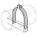 Anvil AS1200 NOM Copper Strut Clamp 3-1/8" | 2400323792