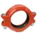Flexible Coupling, 6" Ductile Iron