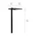 Kichler Shallow Shade Path Light 3000K | 16196BKT30
