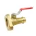 Red-White Pump Flange Ball Valve EzPress Stainless Steel 2 Piece 1-1/4" | 2420F114