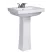 L280 LAV Basin, White Edge PED Only | L280-4WHT