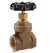 Aqualine Full Port Gate Valve Brass 1" F x F | BGV-100-LF