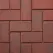Belgard Holland Paver, 60mm, Red/Charcoal