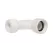 Sch 40 PVC Hose Elbow 3/4" x 3/4" FHT x MHT White | 513-007