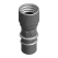 Swivel Extension, 12" Male Swivel x Female Swivel Ductile Iron | 87112_alt