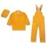 Open Road Ripstop Rain Suit, Large Nylon, Cotton Corduroy Collar, Polyester With Pvc Ribstop | 2900Y-L
