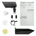 Kichler Adjustable Drop In Accent Kit Black | 16193BKT
