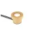 FX Luminaire Under Water Light, LED 4.2 W Brass | LPZD3LEDHZ30BS