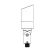 FX Accent Light No Lamp FLat Black | MUNLFB