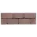 PH RUMBLED COCOA PAVER 4" X 8" X 2-1/4" 470 EA/ CUBE 94 EA/ BAND 104 SF/ CUBE STANDARD