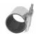 3" Pipe OD 3.4 to 3.7" Stainless Steel Wrap Around Repair Clamp | CR1-370-16
