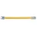 Gas Connector, (ID) 1/2" x (OD) 5/8" x 36" Stainless Steel Yellow Coated, Flex | CSSC21-36