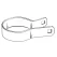 Tension Band, (L) 2-3/8" Pressed Steel or Cast Iron | FG238TBR