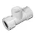 Sch 40 PVC Compression Tee 3/4" Compression x FPT Flo Control | CPT-0750-T