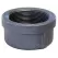 Domestic Round Cap, 1/2" FNPT Ductile Iron Black | 318900529