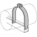 Anvil 1/2" Copper Tubing Clamp | 2400323628