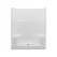Everyday Series Center Drain Tub Shower, Acrylic | 1603CTGN-WH