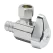 1-Piece Turn Angle Stop Brass 1/2" x 3/8" PEX Barb x Compression | G2BRPX19X C