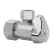 1-Piece Turn Angle Valve 1/2" x 3/8" Compression x Compression | G2CR19X C