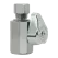 1-Piece Straight Stop Brass 1/2" x 3/8" FIP x Compression | G2R12X C