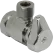 1-Piece Turn Angle Stop Brass 1/2" x 3/8" FIP x Compression | G2R17X C