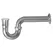 Tubular P-Trap, 1-1/2" Slip Brass Dearborn Chrome Plated, Less Cleanout, 17 Ga | 704-1