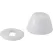 Round Cap, Plastic White, W/Washer Closet | 40035