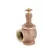 Matco Brass Lead Free Angle Globe Valve 1" IPS | 240T05LF