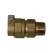 Straight Coupler 1" Lead Free Brass, PEP Compression x MNPT | 5142-123