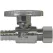 Straight Stop Valve 1/2" x 3/8", Lead Free Brass, PEX x OD CP Quarter Turn | 5421-232