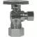 Angle Supply Stop Valve 5/8" x 3/8", Lead Free Brass, Quarter Turn Compression x Compression | 5421-235