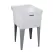 URASTONE UTILATUB Floor Mount Laundry Tub, Fiberglass Fl Mtd Tray, Durastone | 18F