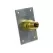 Special Termination Plate With Fitting, 1/2" x 3/8" MNPT x FNPT Brass PFST | PFST-12