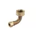 Dishwasher Elbow Connector, LF EL 3/8" X 3/4" FHT | 637B23HWP
