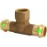 Tee, 1" x 1" x 1/2" Press x Press x FPT Copper ProPress | 79760