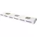 Pargro Slab 36" x 6" x 3" with 3-4" x 4" pre-cut holes, case of 12