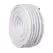 Active Aqua 3/4" ID White & Black Tubing, 100'