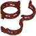 Mega Twine Clips, 25 mm, Terracotta, 100 pack