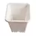 Active Aqua 12" x 12" Square White Pot, 12" Tall, case of 24