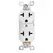 Duplex X Receptacle, 120/240V, 15A