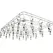 STACK!T 28 Clip Stainless Steel Drying Rack
