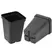 SunPack 2.5" Square Pot, Black