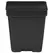 DILLEN DSQVP325/D 03.25 SQUARE VAC POT DEEP BLACK 1200 PER CASE 28 CASES PER PALLET