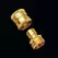 Dramm 740C Brass Quick Connect M/F Full Flow 25/CS